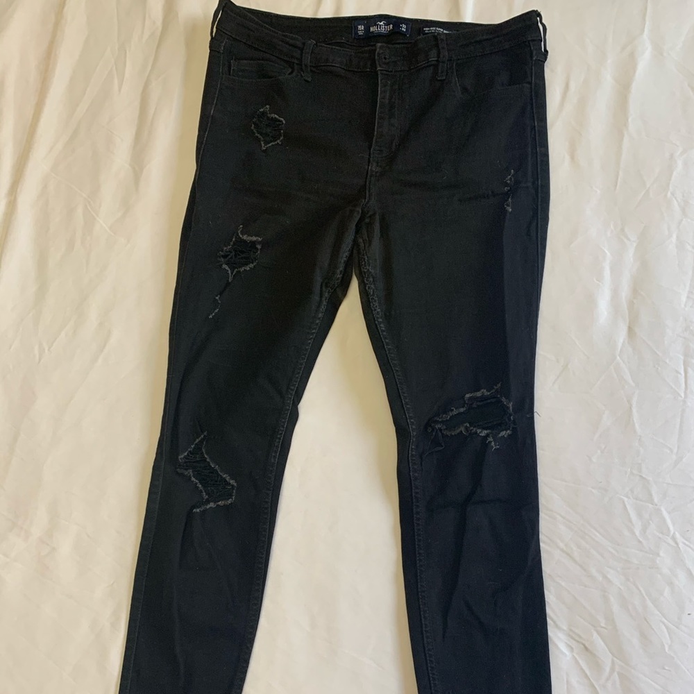 Distressed Hollister Jeans